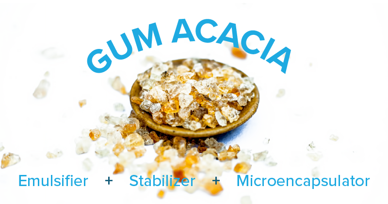 Keep It Stable With Gum Acacia